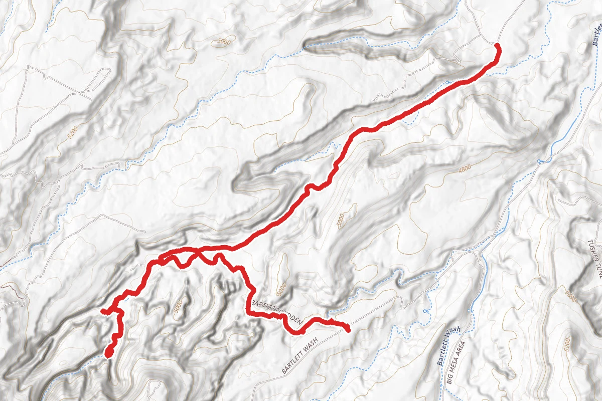 3D Jeep OHV Route