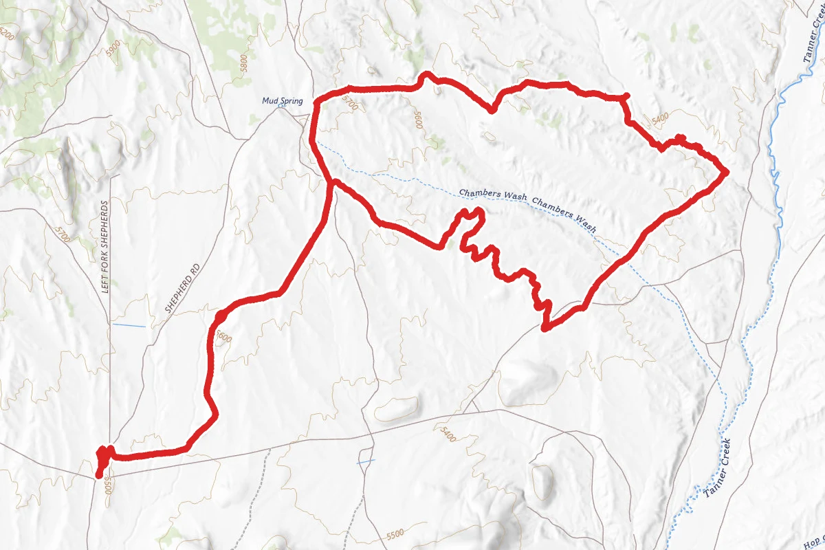 Cherry Creek OHV Trail