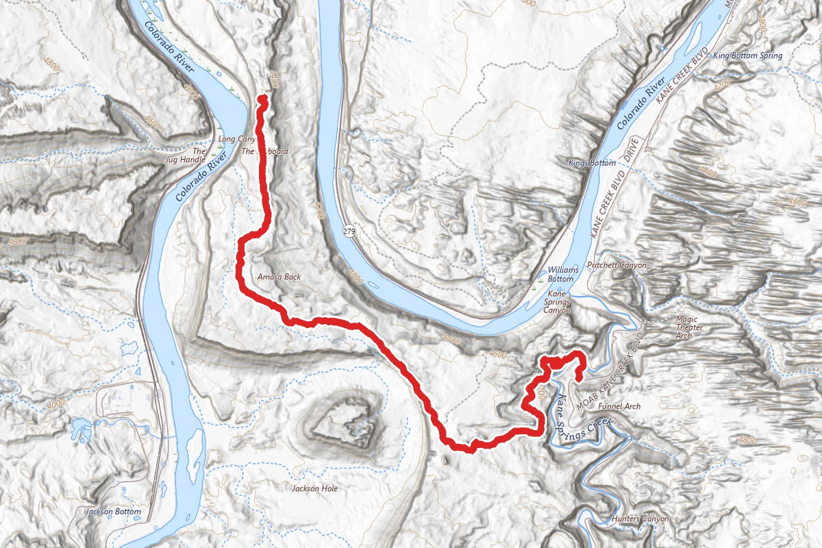 Amasa to Pothole Arch