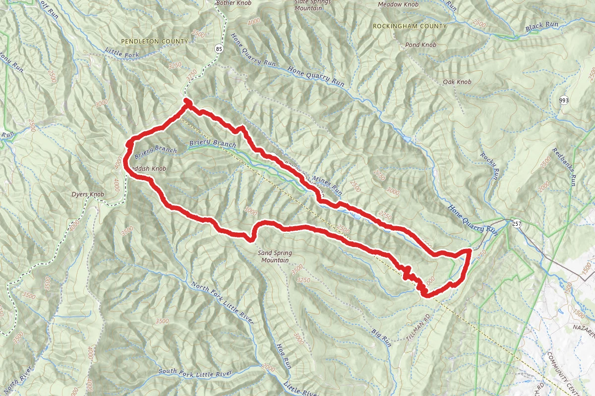 Timber Ridge to Wolf Ridge Loop Trail