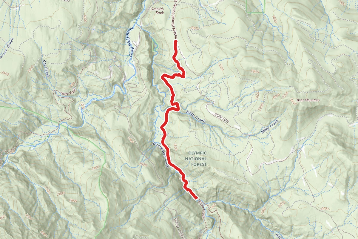 Gold Creek Extension Trail