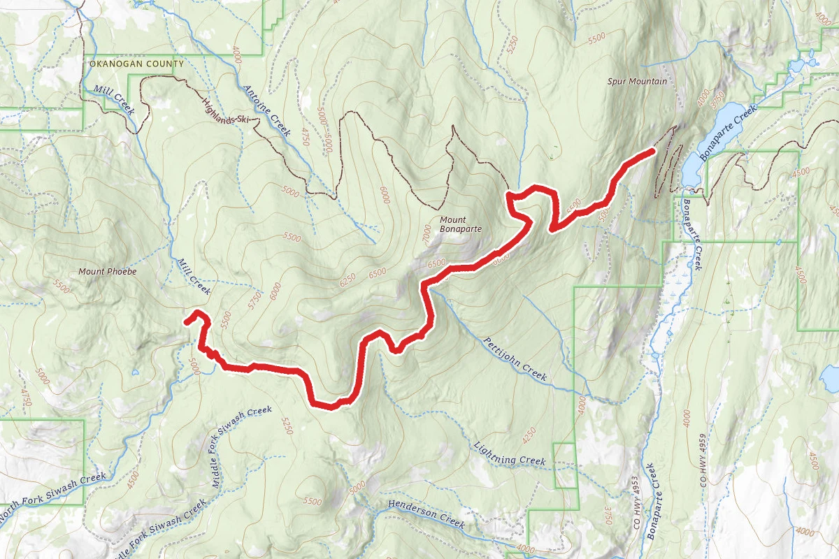 Lightning and Duff Springs via South Side Trail