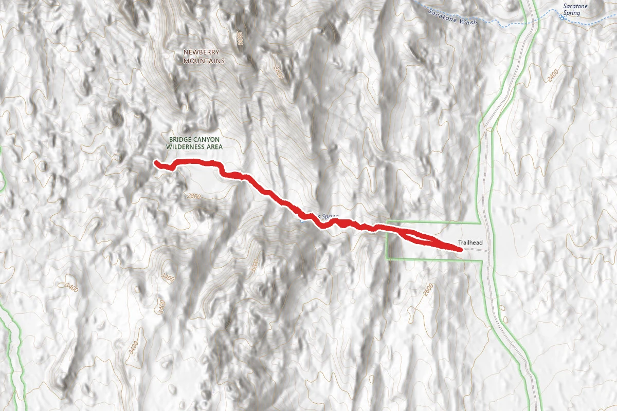 Grapevine Canyon Trail