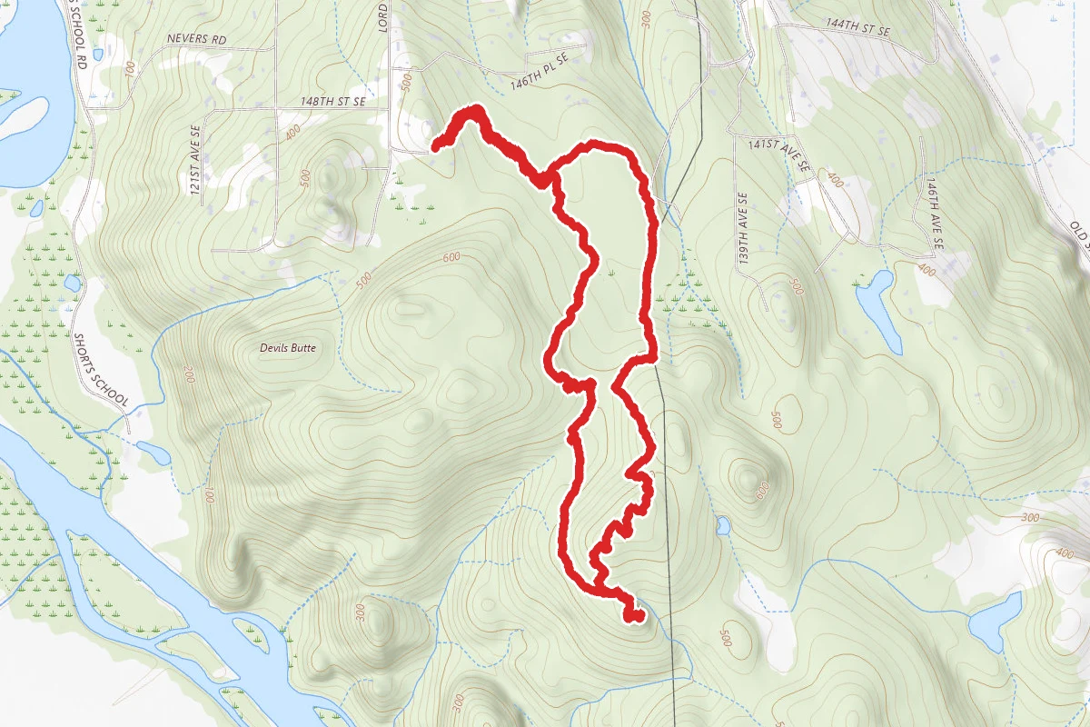 Pipeline Trail to Lookout Loop