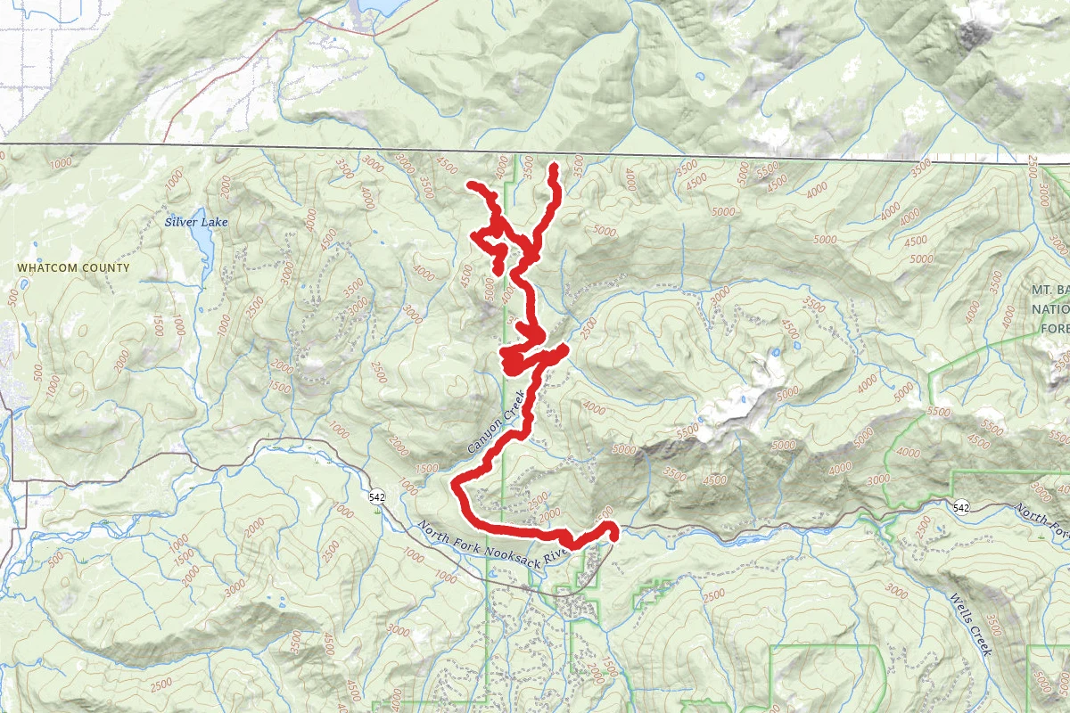 Canyon Creek OHV Trail