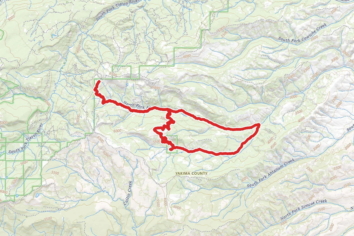 Ahtanum State Forest OHV Route