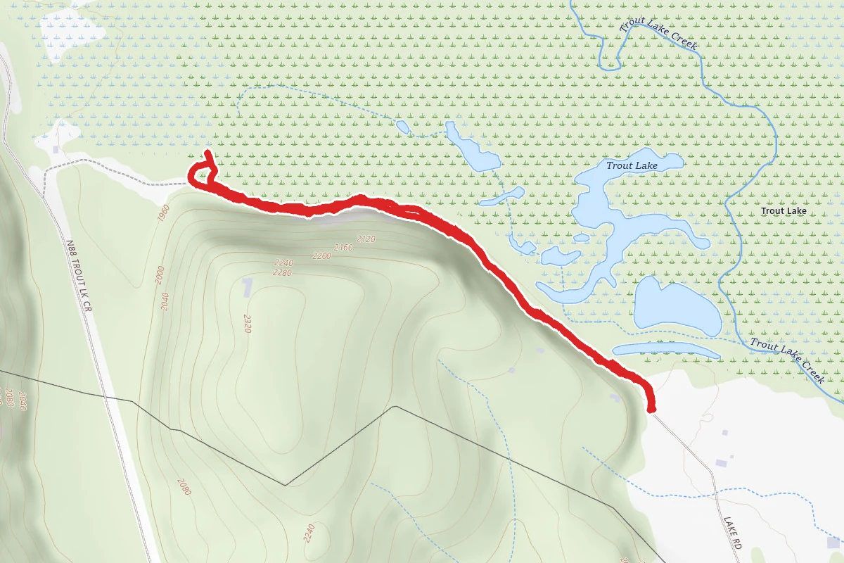 Trout Lake South Shore Trail
