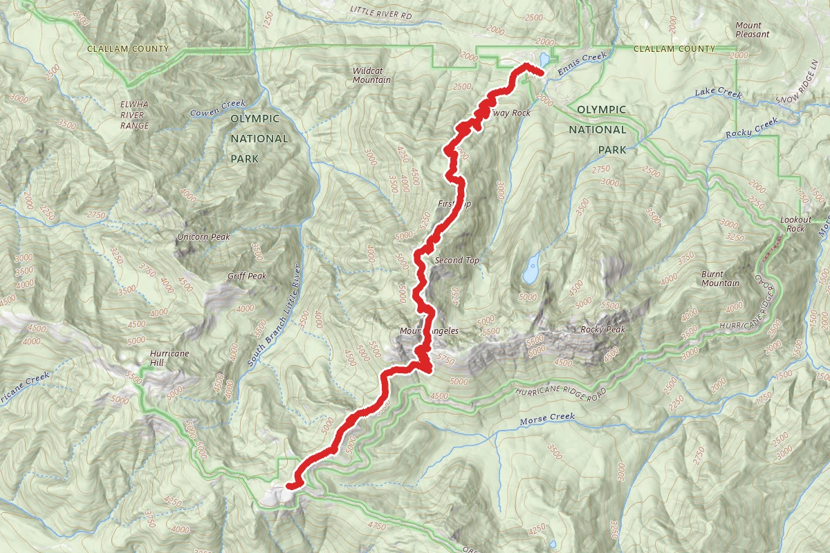 Hurricane Ridge to Heart of the Hills via Heather Park Trail