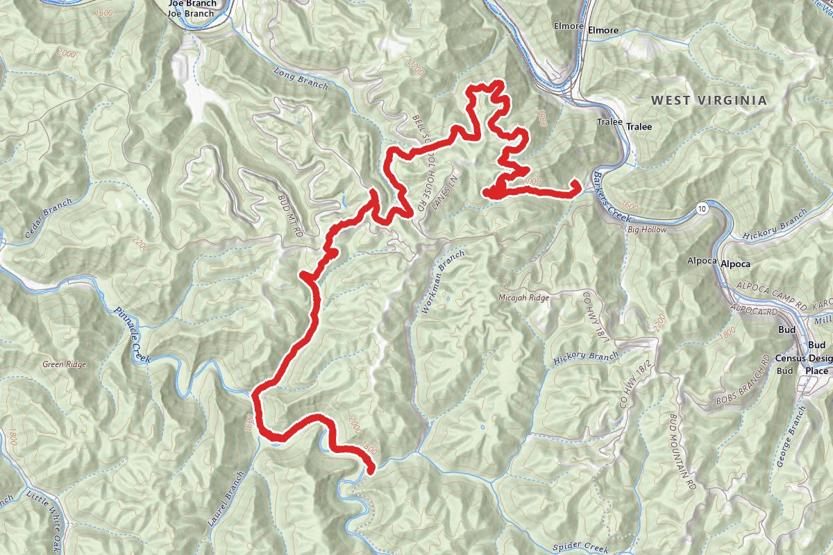 Pinnacle Creek OHV Trail