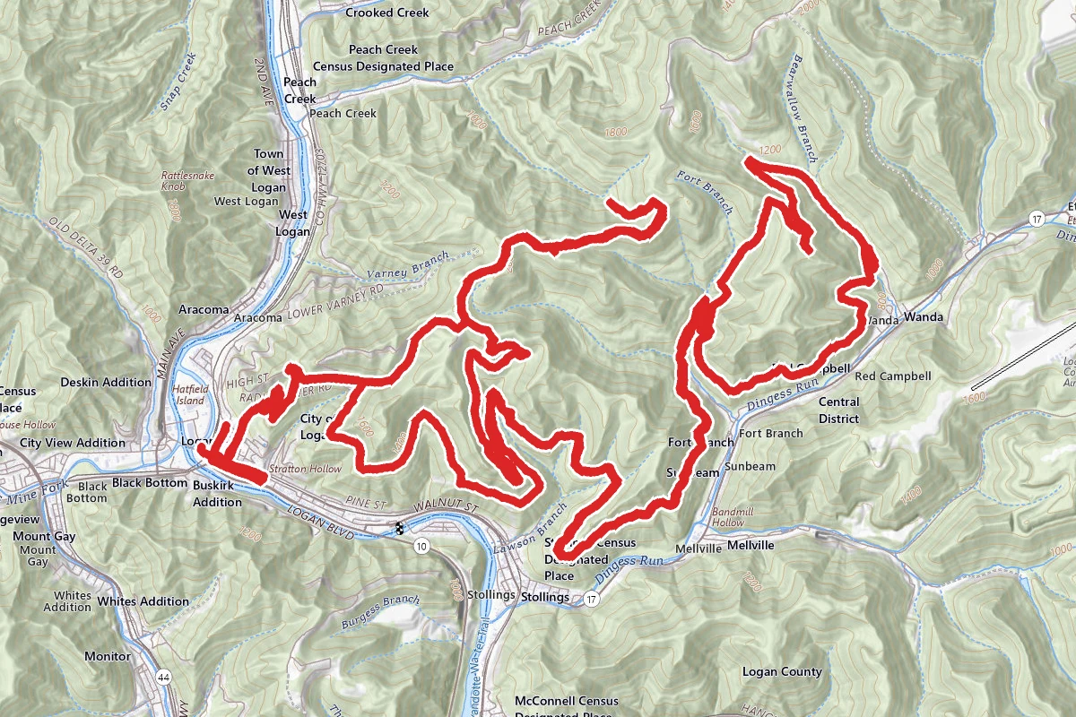 Bear Wallow OHV Trail
