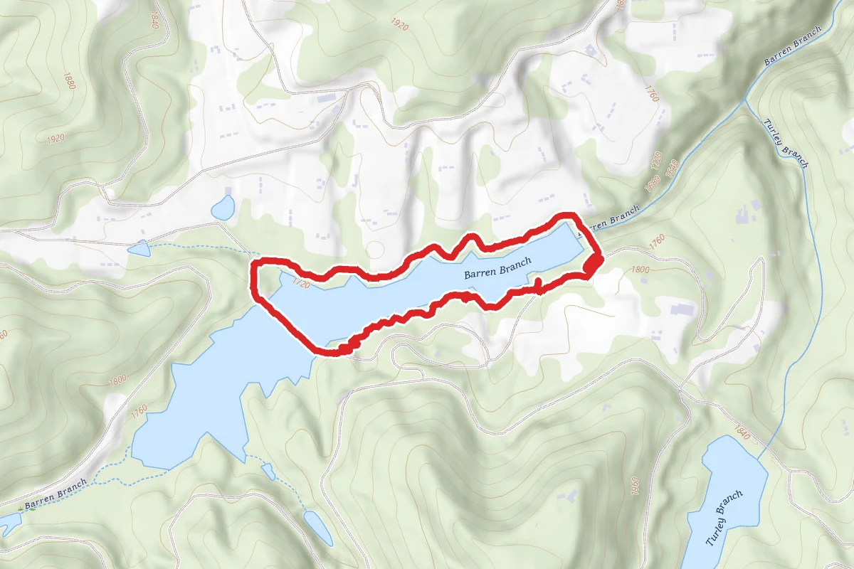 Goodrich Lake Loop Trail - East
