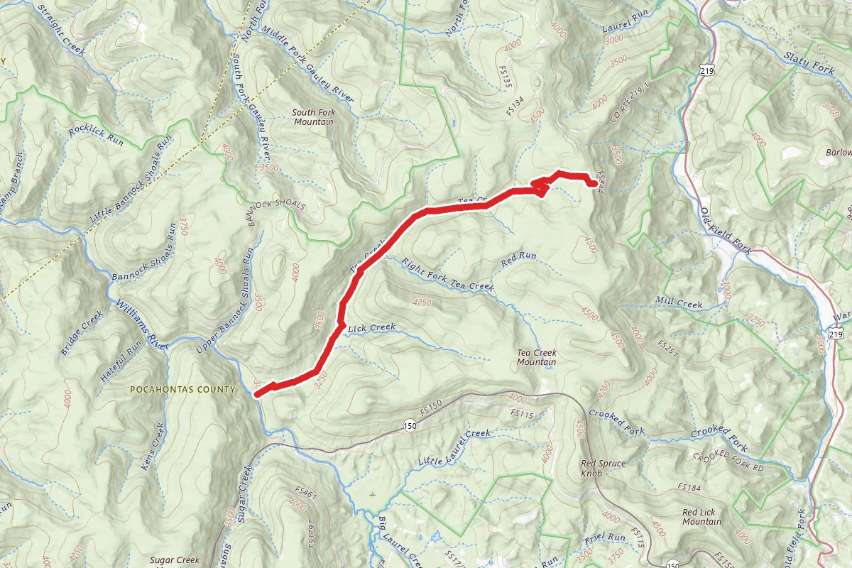 Tea Creek Trail