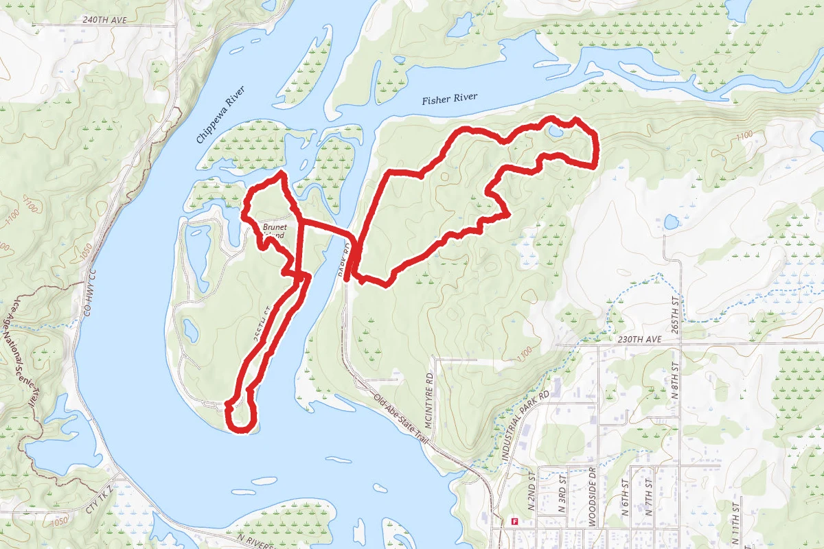 Brunet Island Park Loop