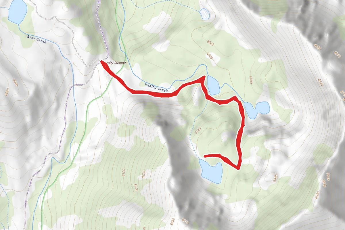 Upper Vanity Lakes