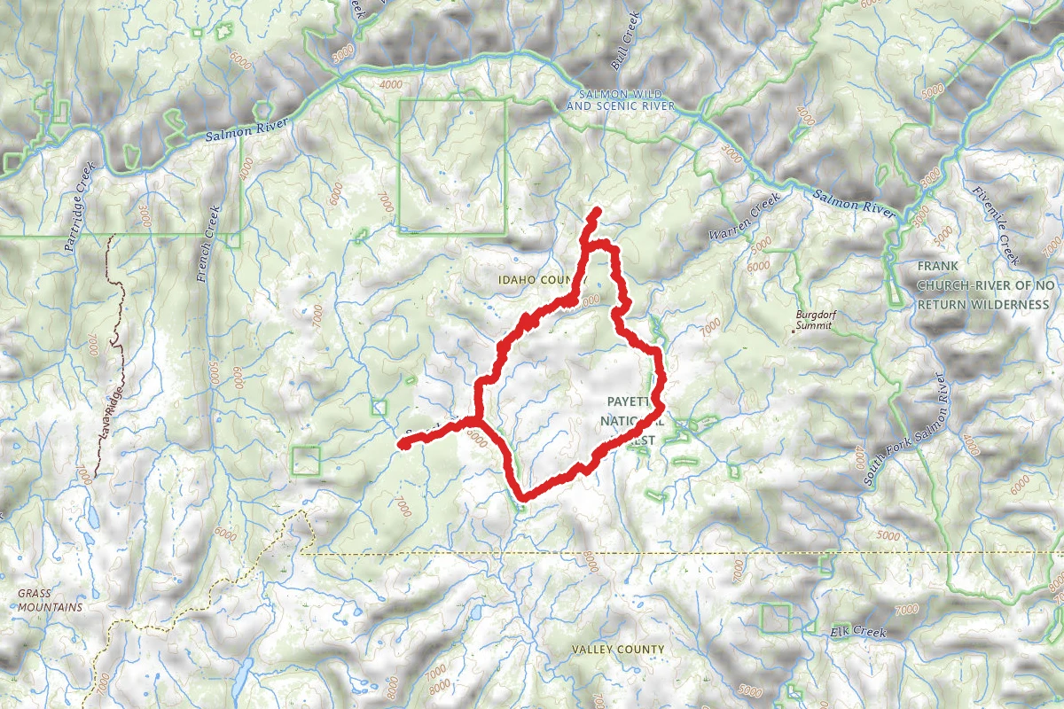 War Eagle Lookout OHV Loop