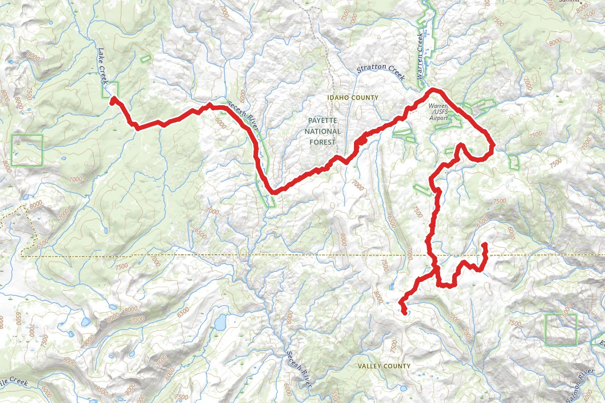 Pony Meadows and Bear Lake OHV Trail