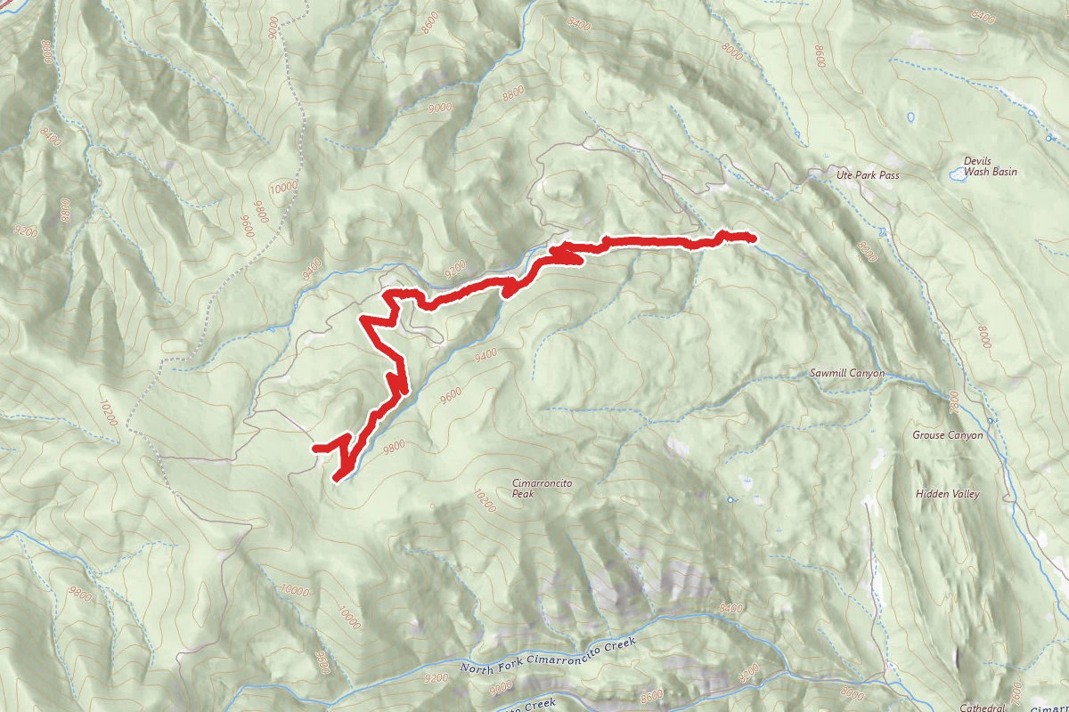 Lower Sawmill Trail Camp to Whistle Punk Trail Camp