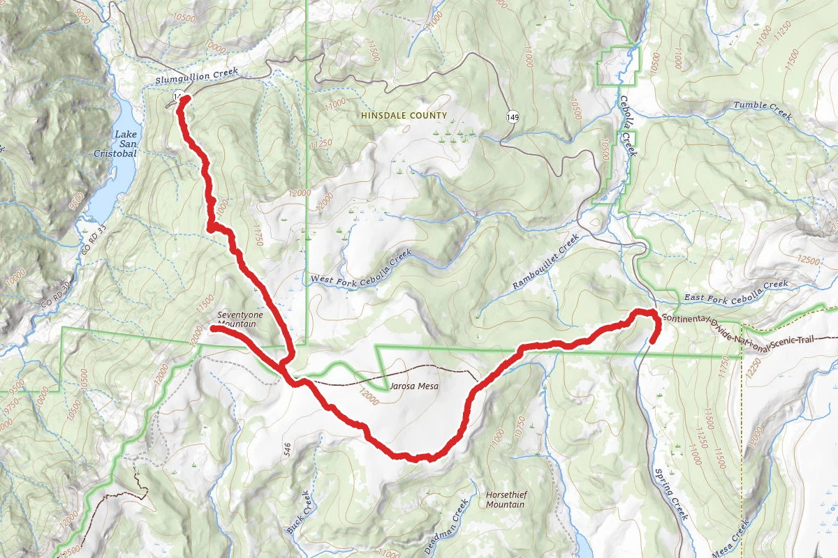 Jarosa Mesa OHV Trail