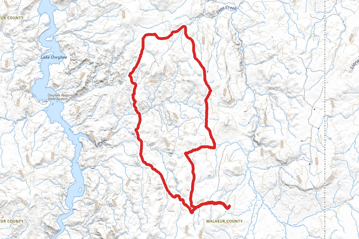 3 Fingers Gulch OHV Trail