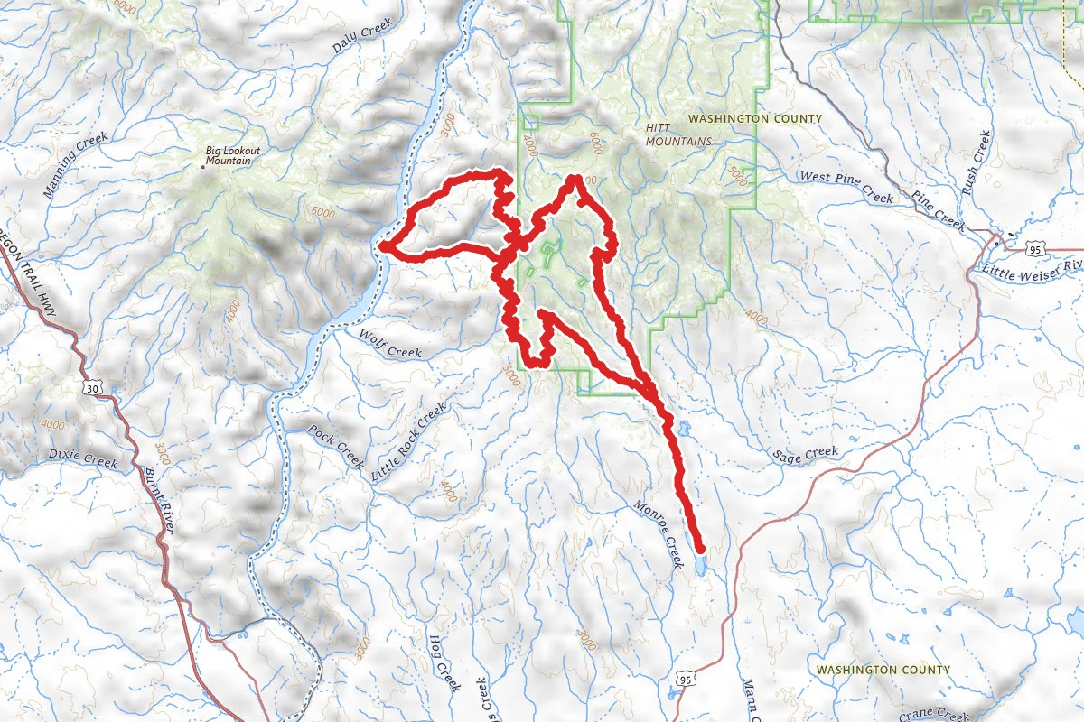 Mann Creek OHV Loop