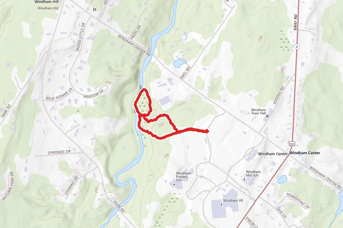 Windham High School Trail