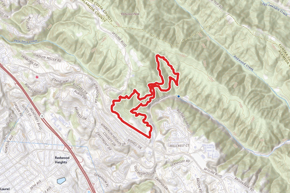 Dunn Trail and Monteiro Trail Loop