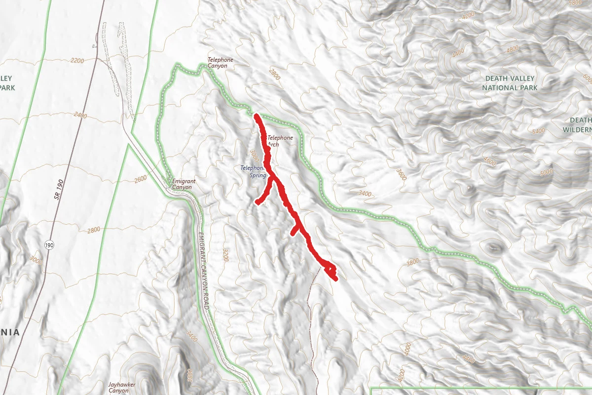 Lower Telephone Canyon