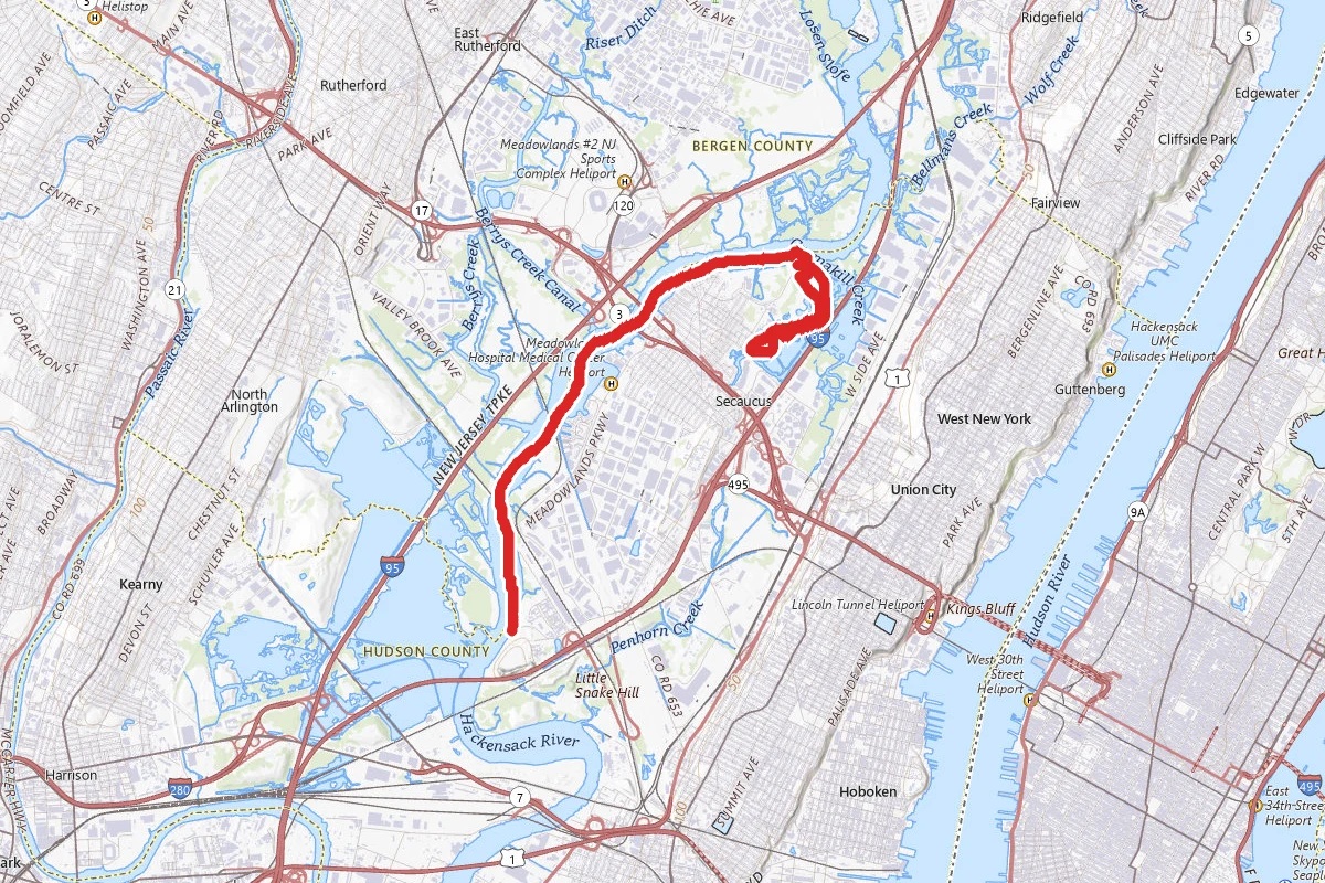 Hackensack River Paddle