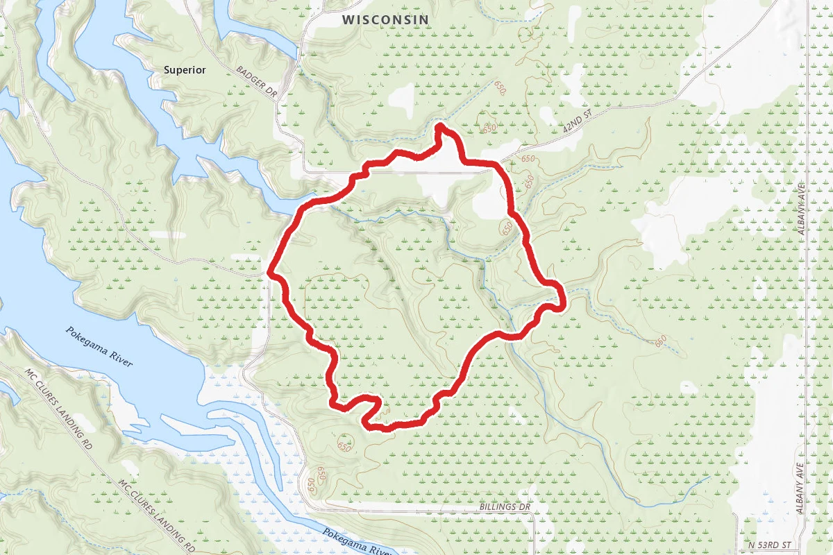 Outer Purple Ski Trail
