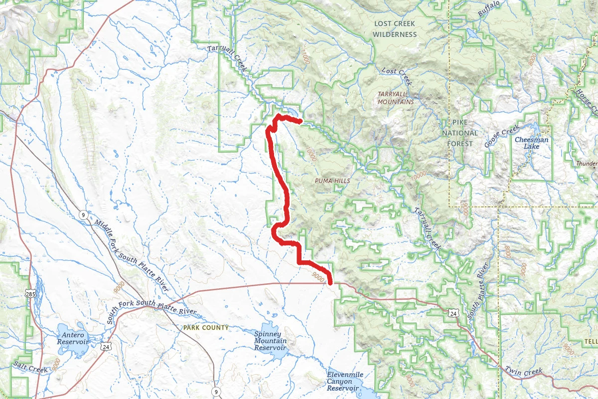 Turner Gulch OHV Road