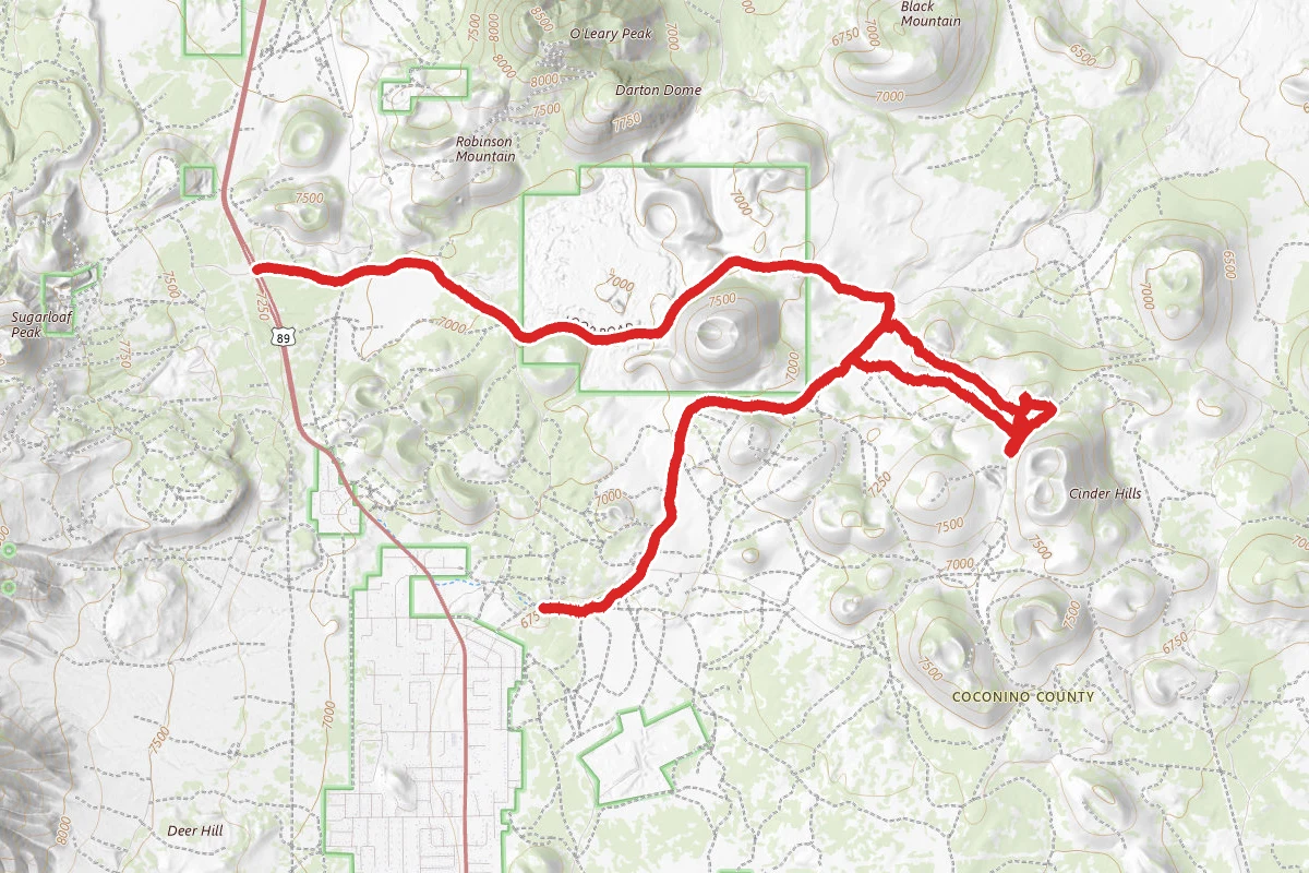 Lava and Cinder Hills OHV Trail