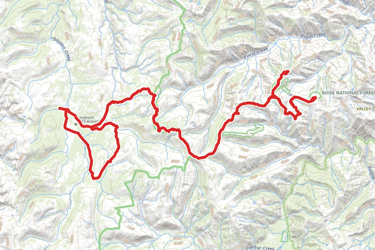 Lucky Lad Mine OHV Trail