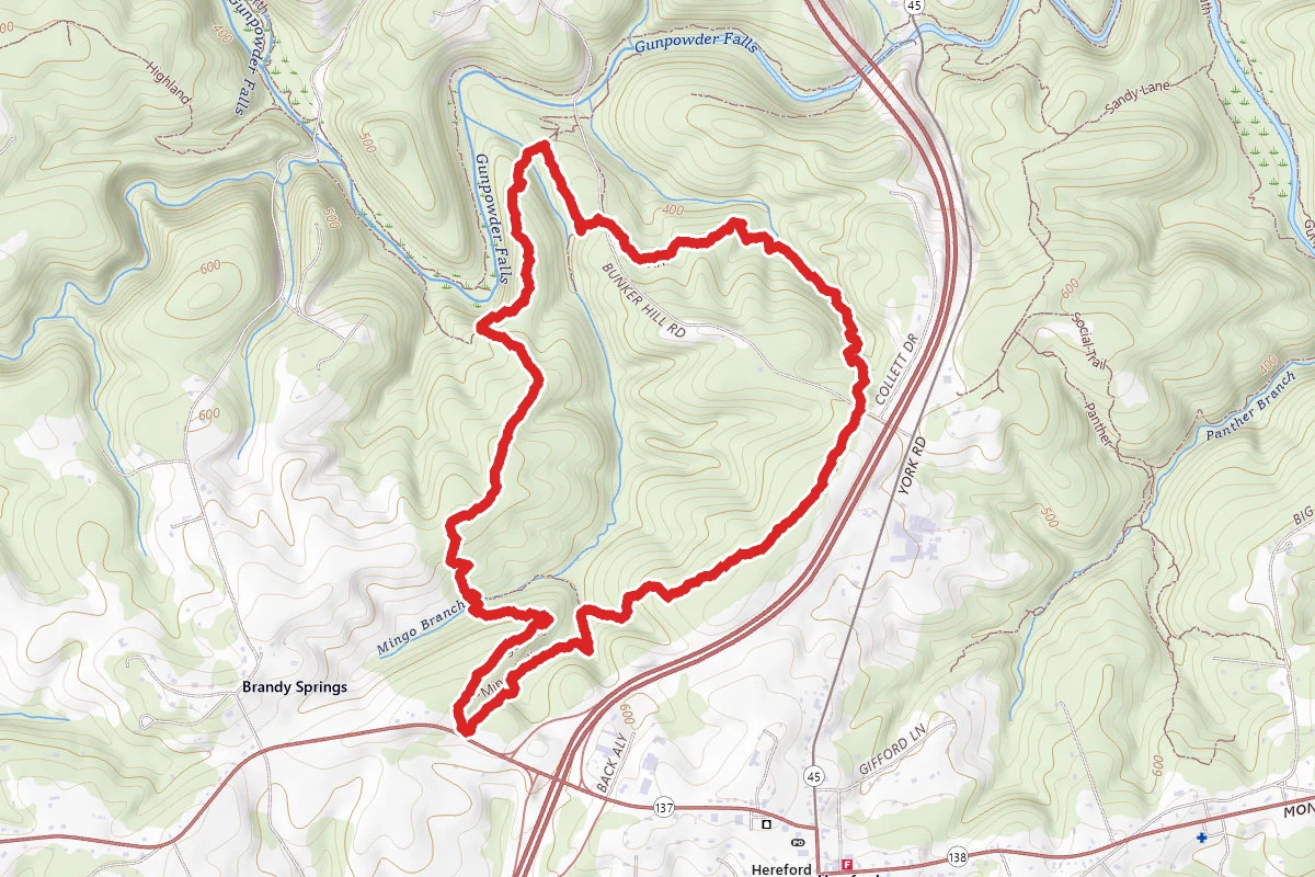 Mingo Forks Trail Loop