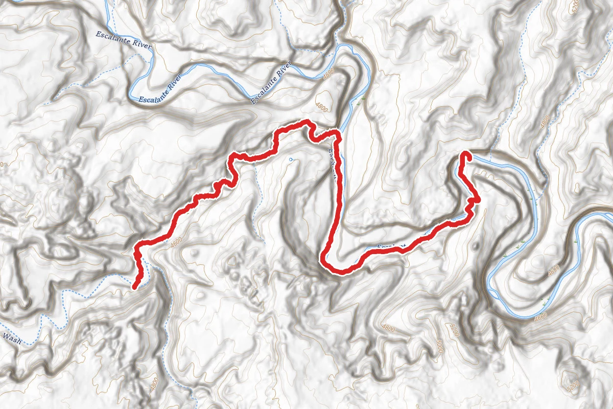 25 Mile Wash to Escalante River