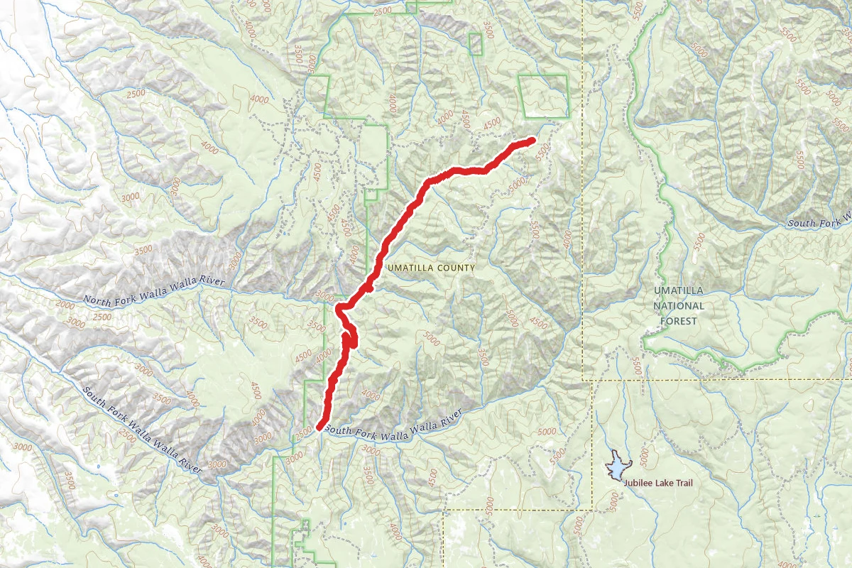 North Fork Walla Walla Trail