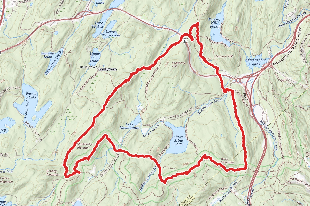 Long Path Loop from Route 6 Parking Lot