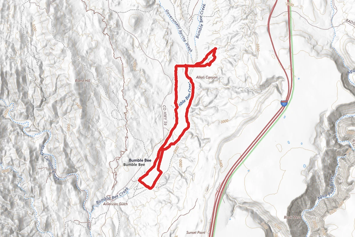 The Line Shack Trail