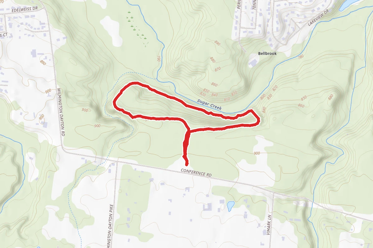 Sugarcreek MetroPark Short Loop