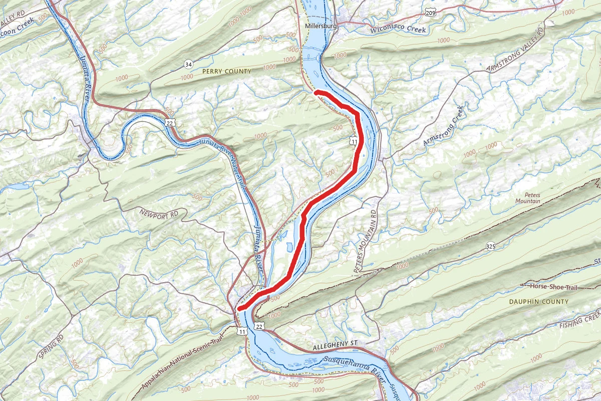 Island 93 and 89 Susquehanna River Water Trail