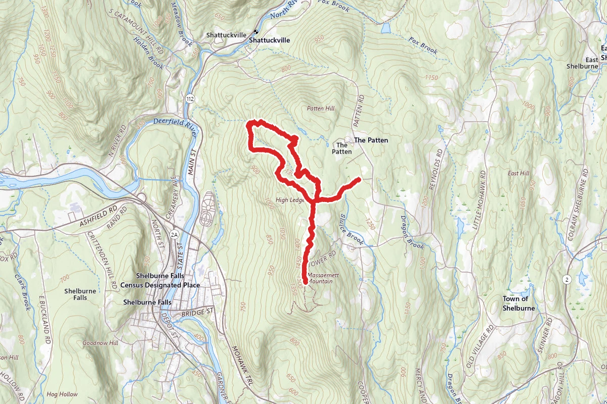 High Ledges Outer Loop and Shelburne Fire Tower