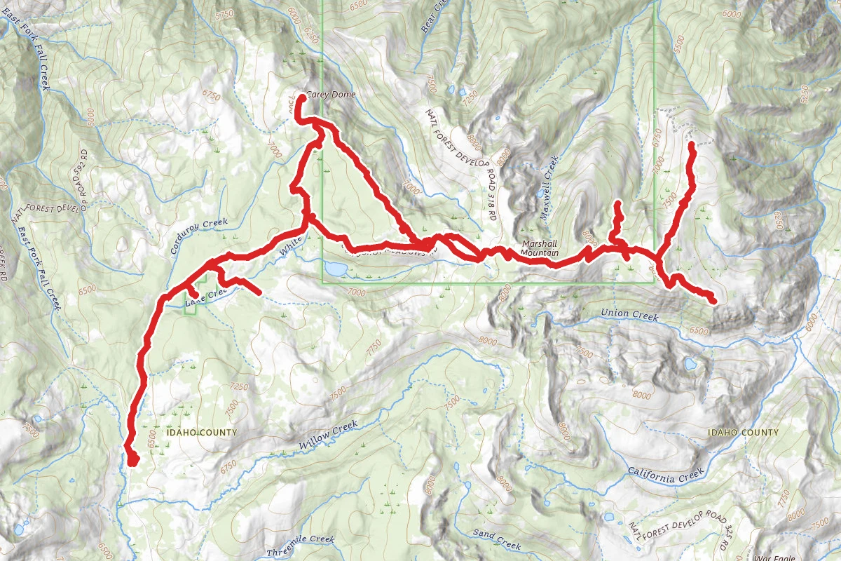 Tuttle Mine OHV Trail