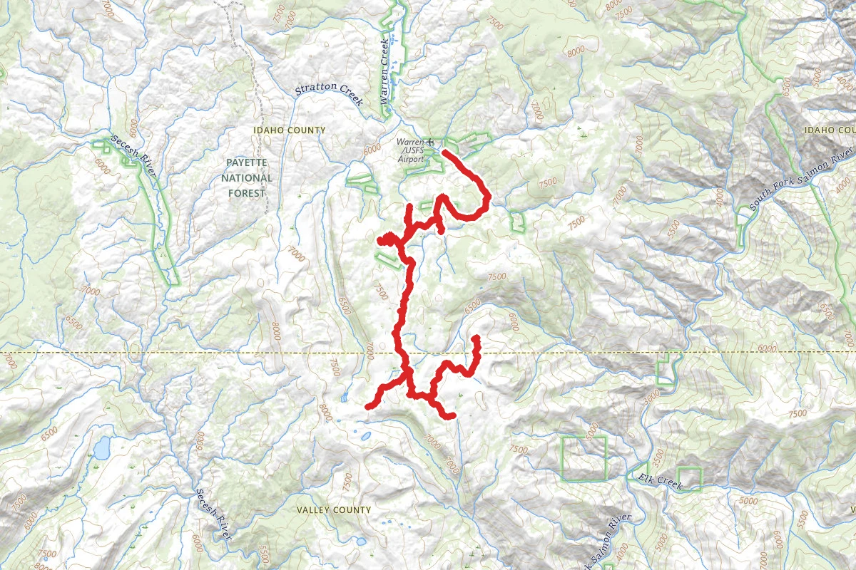 Minnehaha and Tough Nut Mines OHV Trail