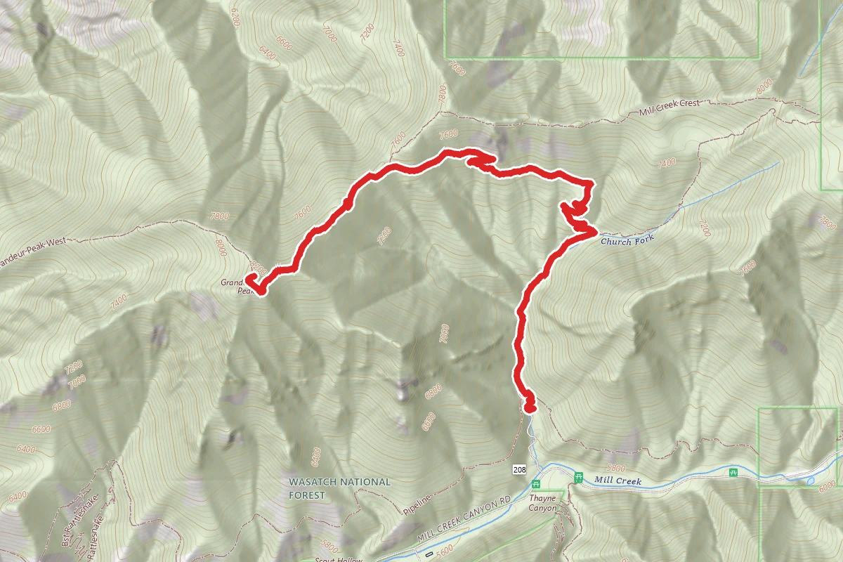 Kessler Peak Trail