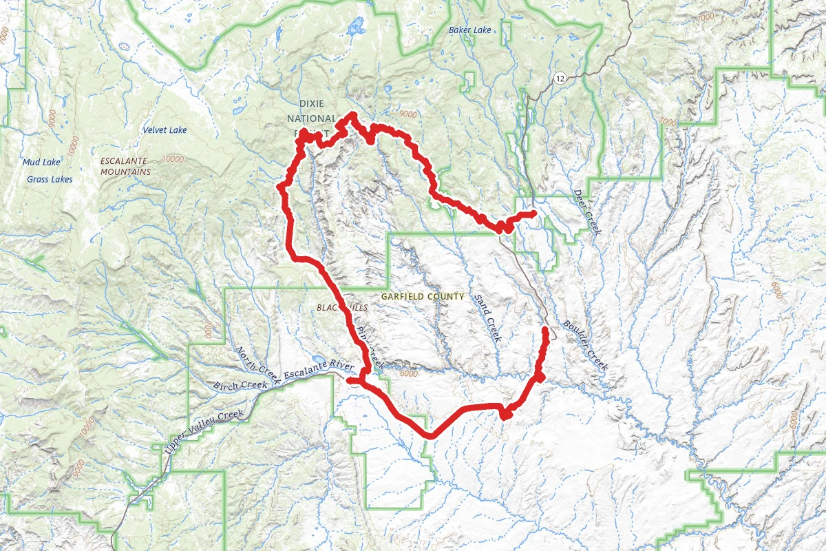 Hellsbackbone and Calf Creek OHV Trail