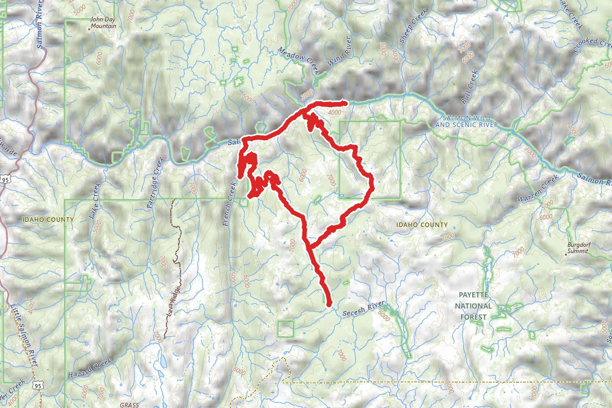 Burgdorf Salmon River OHV Loop