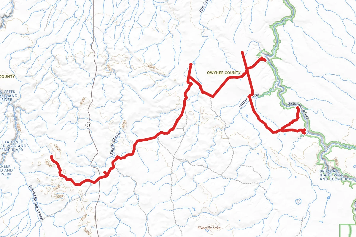 Roberson Trail and Bruneau River