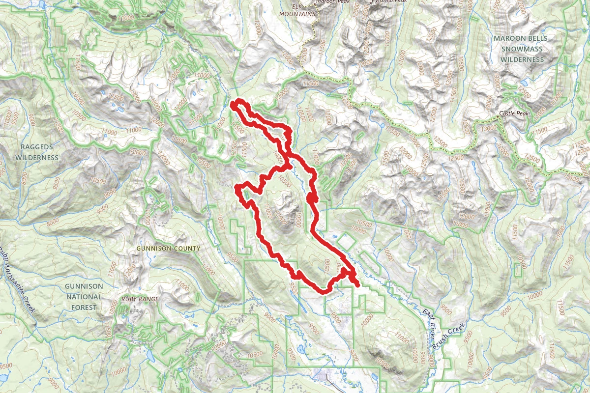 Mount Crested Butte North Loop