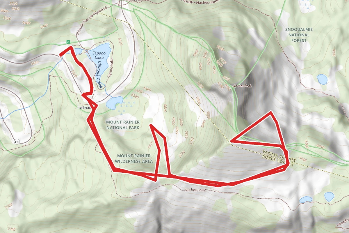Naches Peak Ski Tour