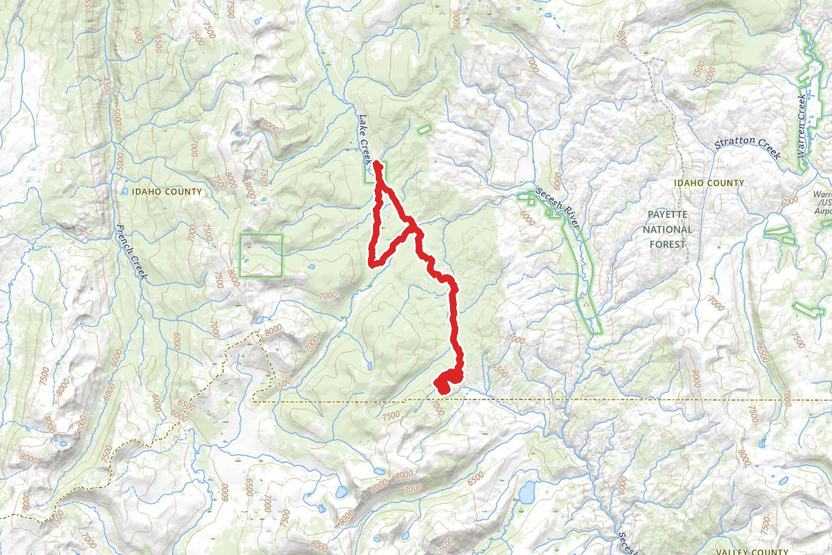 Burgdorf and Ruby Meadows OHV Trail