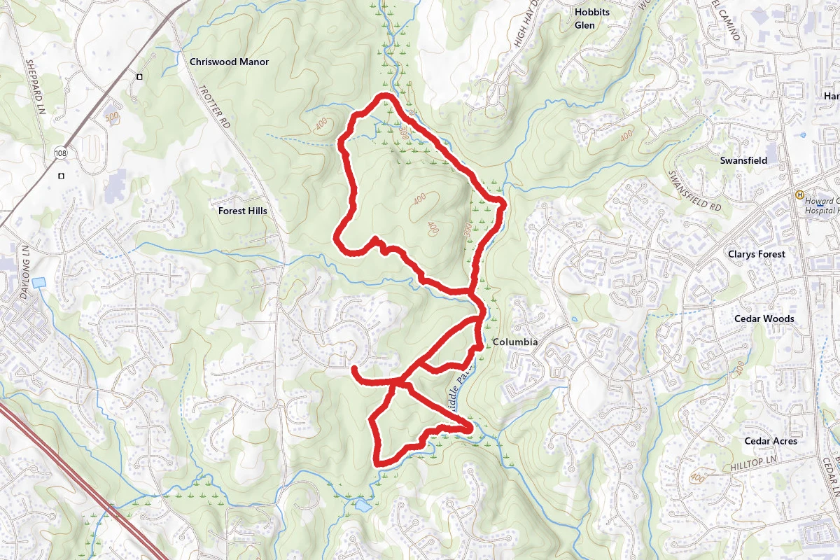 Wildlife Loop and South Wind Trail Loop